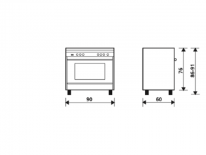 Fogão Glem Matrix 90cm | Design Premiado
