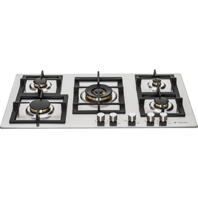 Cooktop Elanto Professionale Doppia Fiamma Central 5Q | 5kW | 90cm