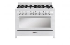 Fogão Glem MAGNIFICA | Design Sofisticado Aço Inoxidável