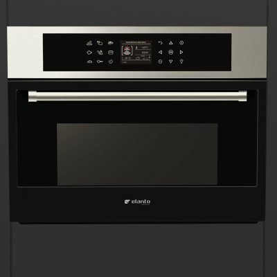 Forno Combinado Elanto Nero Argento Elétrico+Micro-ondas 10F | 36L | 60cm