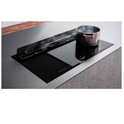 Cooktop Coifa Integrada Elanto Nero Argento 90cm | Raise | 220V